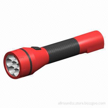 7-piece LED Flashlight, 800mAh/hour Storage Battery
